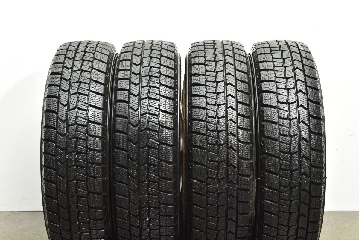  超バリ溝 製 トップラン 13 in 4 00 B 45 PCD 100 ダンロップ ウィンターマックス WM 02 155 65 R アルト ラパン ワゴンR ムーヴ 13インチ タイヤ ホイールセット