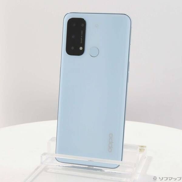 中古品〕 OPPO Reno5 A 128GB アイスブルー CPH2199 SIMフリー【349