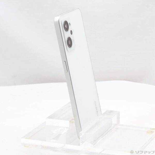 中古品〕 OPPO Reno9 A 128GB ムーンホワイト CPH2523 SIMフリー【352