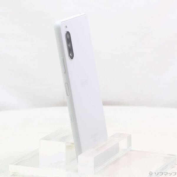 中古品〕 Xperia 10 III 128GB ホワイト SO-52B docomoロック解除SIM