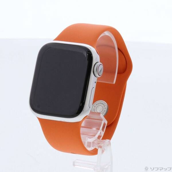 中古 Apple Watch Series 8 GPS+Cellular 41mm オレンジ - メルカリ