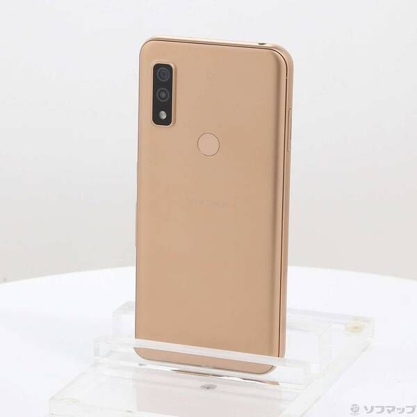 【中古スマホ】arrows We FCG01 ローズゴールド 64GB UQ 中古品〕 arrows We 64GB ローズゴールド FCG01 au SIMフリー【262