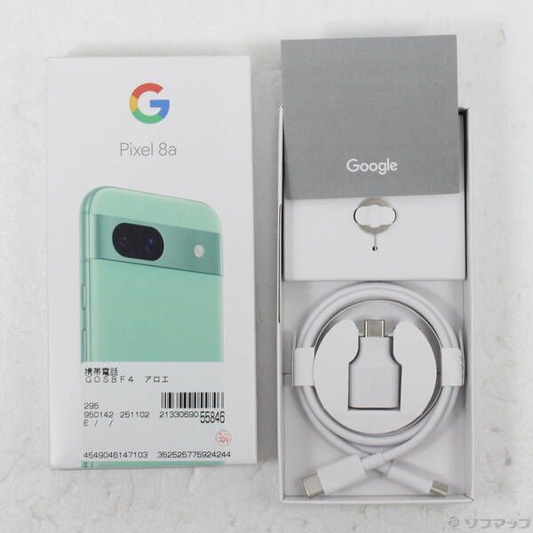 中古品〕 Google Pixel 8a 128GB アロエ G576D Y!mobile SIMフリー