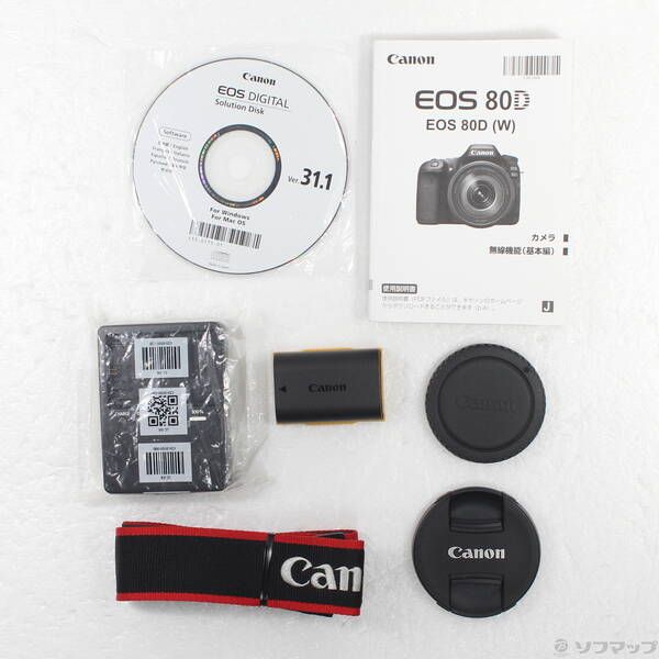 中古品〕 EOS 80D EF-S18-135 IS USM レンズキット【295】 - メルカリ