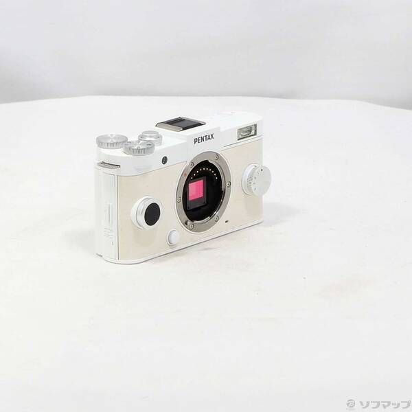 中古品〕 PENTAX Q-S1 ボディ ピュアホワイト×クリーム【258】 - メルカリ