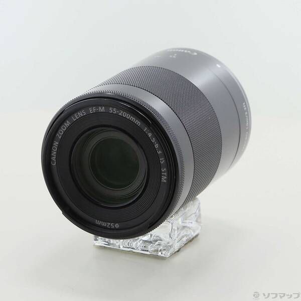 〔 品〕 EF-M 55-200 mm F 4.5-6.3 IS STM グラファイト 349