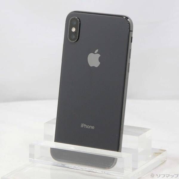 iPhoneX 256GB スペースグレイ SIMフリー 本体 スマホ iPhone X 