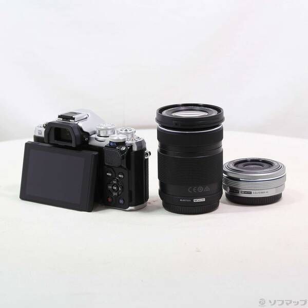 中古品〕 OM-D E-M10 MarkIII EZ ダブルズームキット シルバー【349