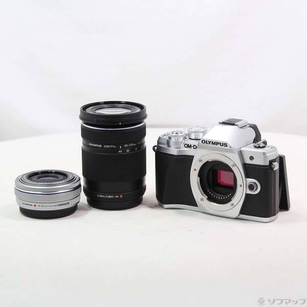 中古品〕 OM-D E-M10 MarkIII EZ ダブルズームキット シルバー【349