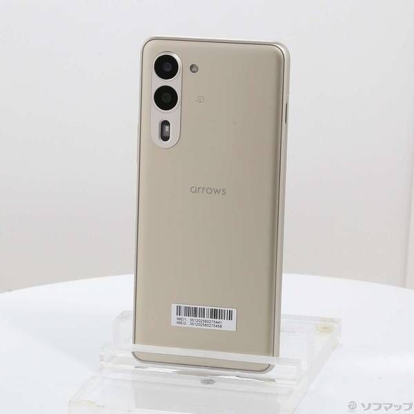展示品〕 arrows We2 Plus M06 256GB シャンパンシルバー ASMC06004