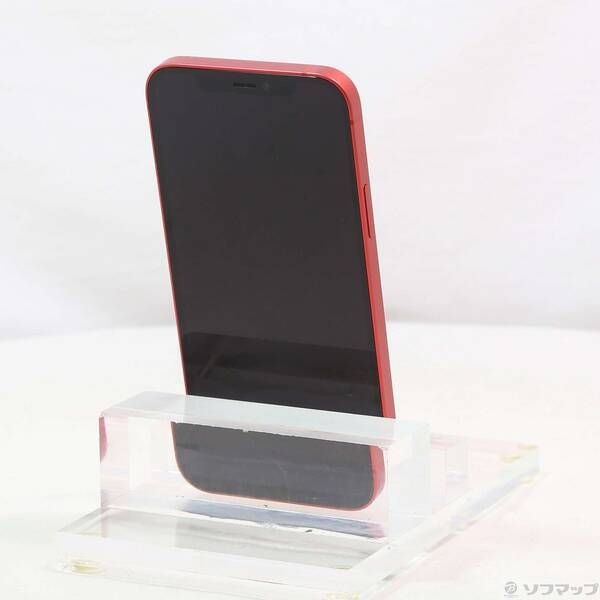 中古品〕 iPhone12 128GB プロダクトレッド MGHW3J／A SIMフリー【349】