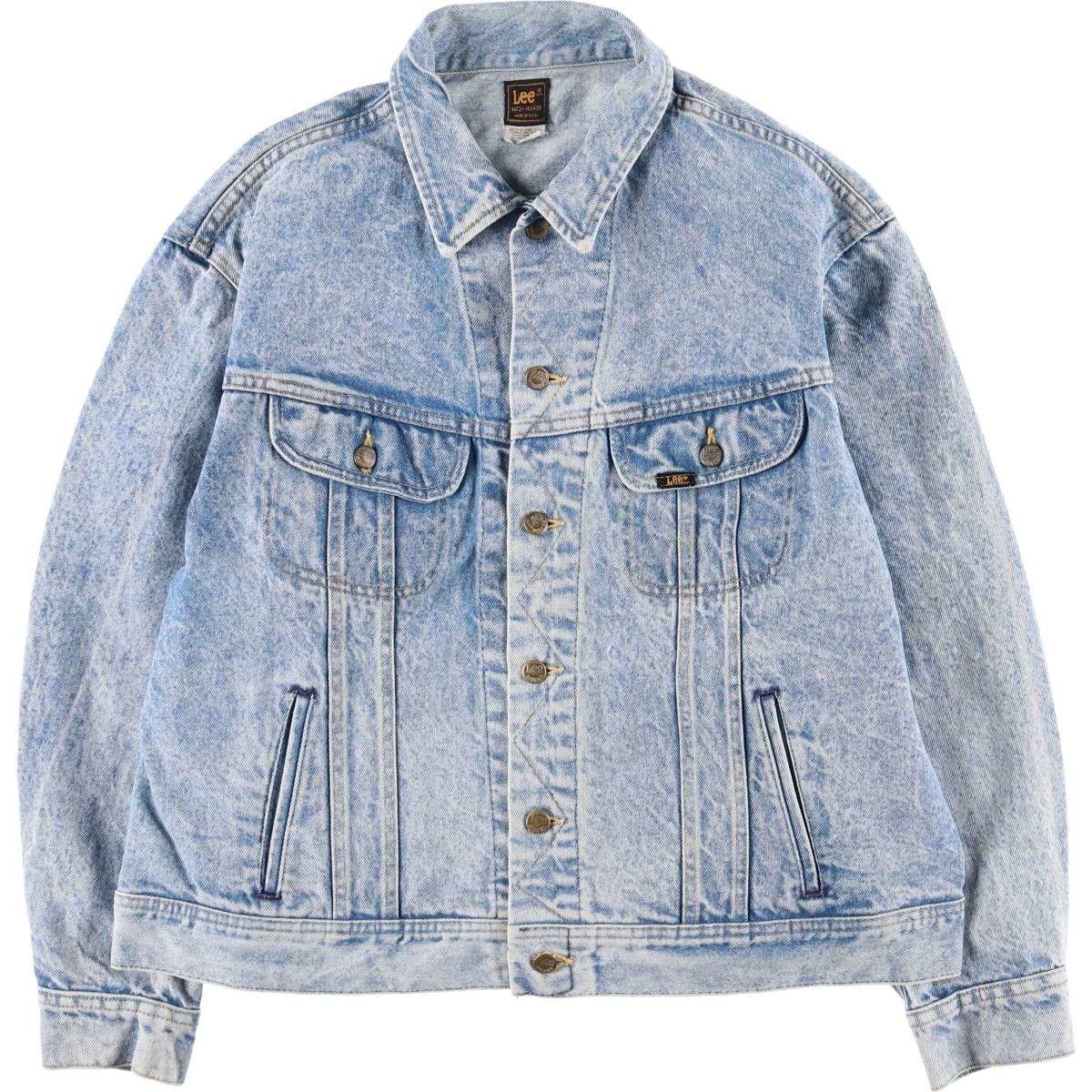 古着 80年代~ リー Lee RIDERS ライダース ケミカルウォッシュ デニム