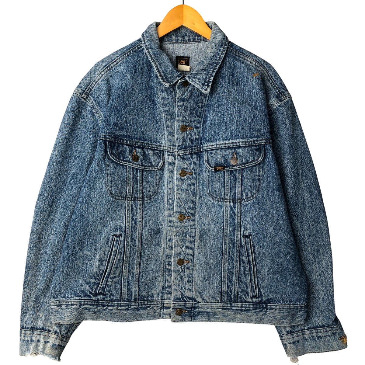 古着 90年代~ リー Lee PATD-153438 デニムジャケット Gジャン メンズ