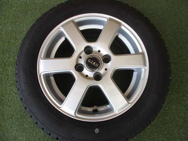 み GIRO 165 65 R 14 スタッドレスタイヤ４本SET ソリオ タンク ルーミー