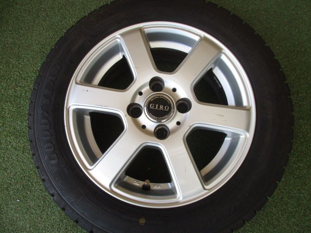 み GIRO 165 65 R 14 スタッドレスタイヤ４本SET ソリオ タンク ルーミー