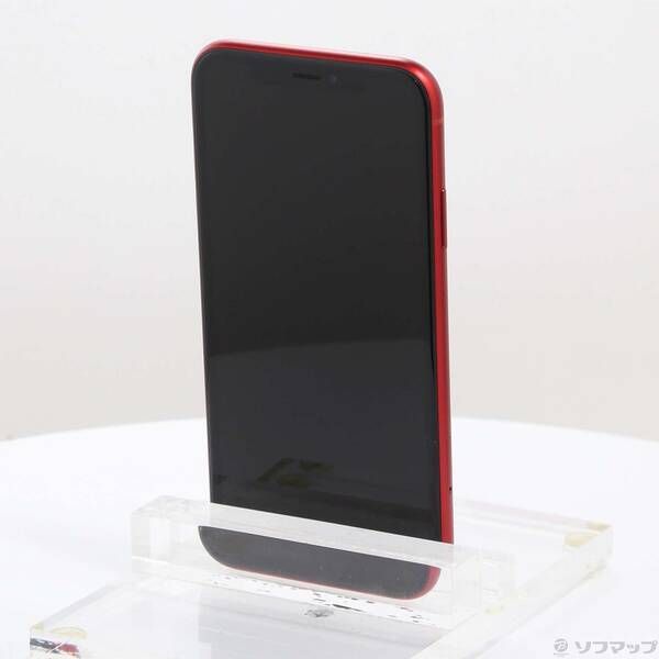 中古品〕 iPhoneXR 128GB プロダクトレッド NT0N2J／A SIMフリー【352