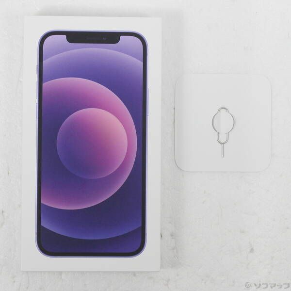 中古品〕 iPhone12 128GB パープル MJNJ3J／A SIMフリー【377】 - メルカリ