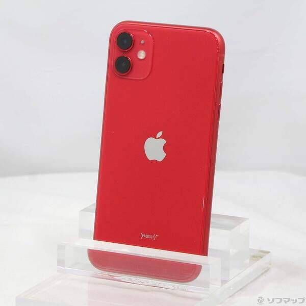 iPhone11レッド　本体のみ iPhone11 本体/レッド Apple iPhone iPhone11 本体 レッド 128GB SIM