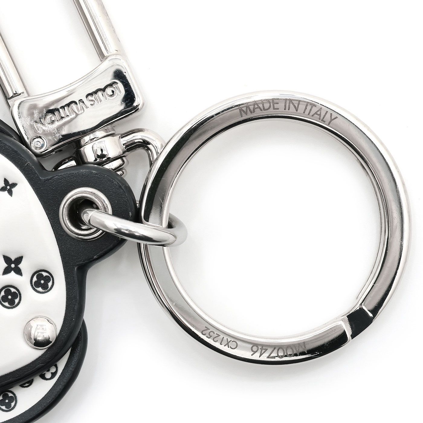 中古 美品 】ルイヴィトン LOUIS VUITTON キーホルダー キーリング