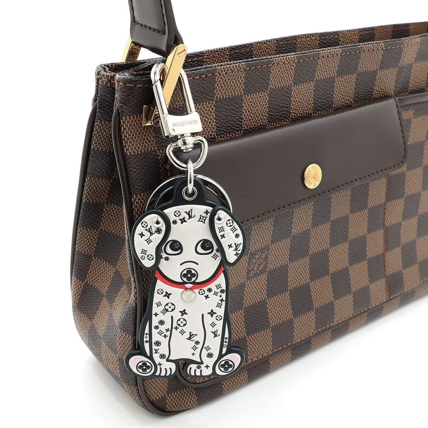 中古 美品 】ルイヴィトン LOUIS VUITTON キーホルダー キーリング