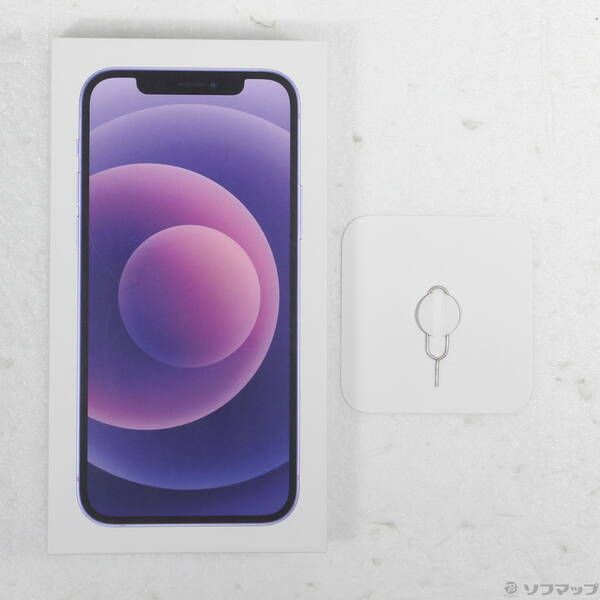 中古品〕 iPhone12 64GB パープル MJNH3J／A SIMフリー【377】 - メルカリ