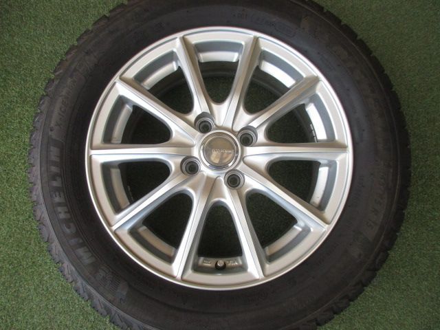 み エコフォルム 185 65 R 15 スタッドレスタイヤ４本SET フリード 4穴車 デミオ ノート カローラフィールダー