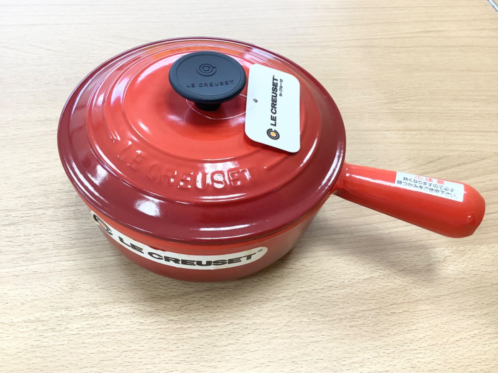 G 1505 箱ありル クルーゼ ソースパン 片手鍋 チェリーレッド 18 cm