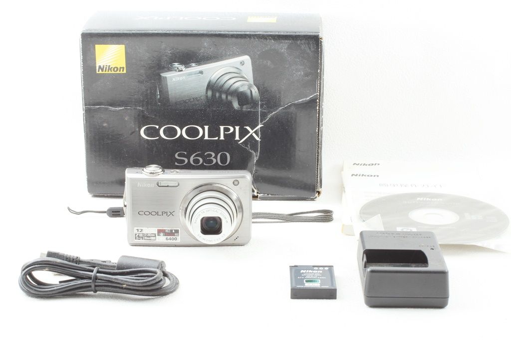 美品 Nikon ニコン COOLPIX クールピクス S630 1200万画素 コンデジ 