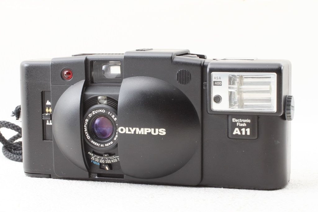 美品 OLYMPUS オリンパス XA2 + A11 フィルム カプセル カメラ - メルカリ