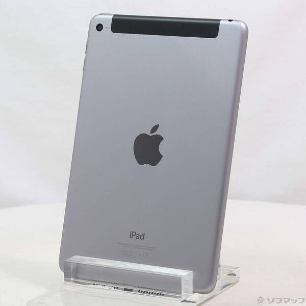 中古品〕 iPad mini 4 128GB スペースグレイ MK762J／A SIMフリー【349