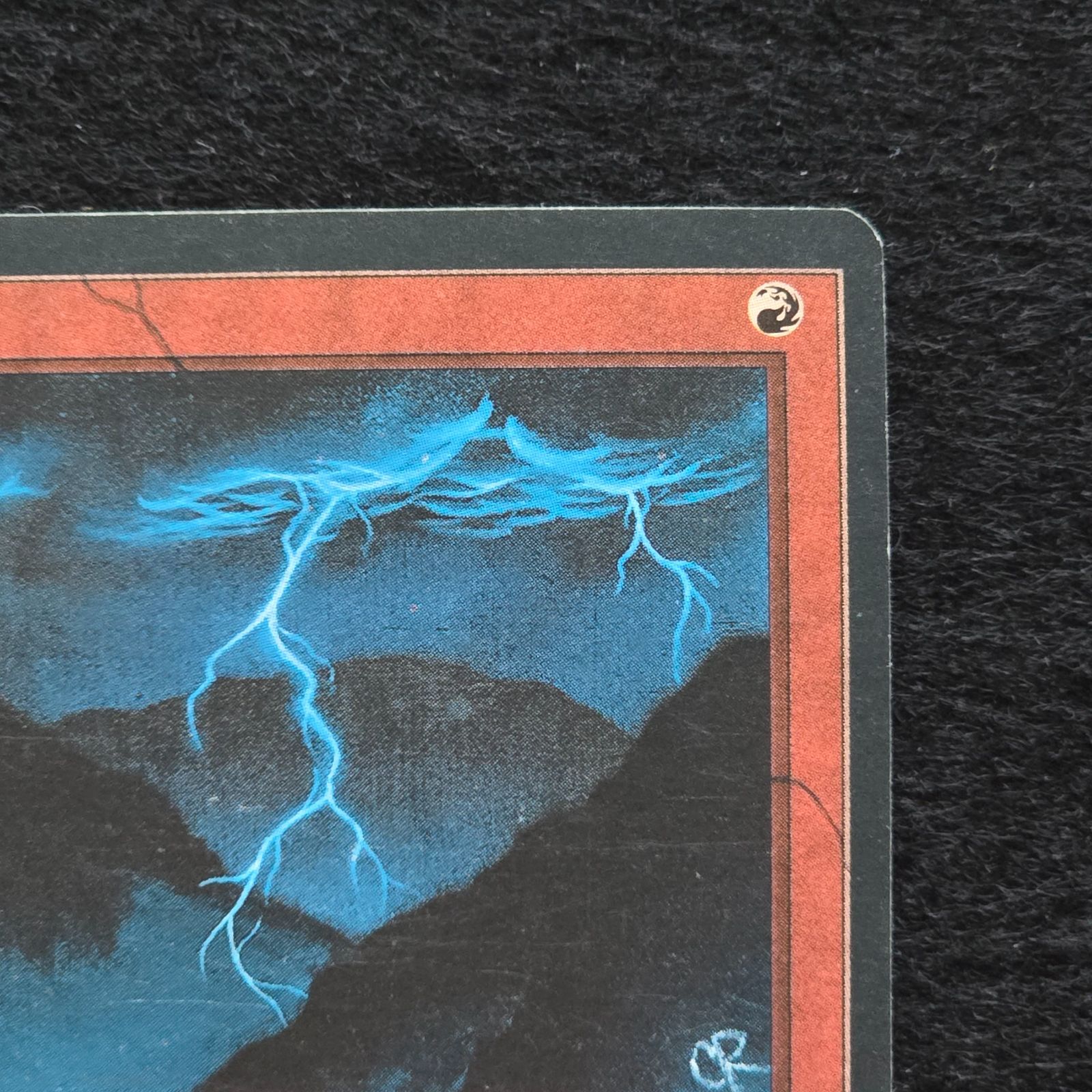 MTG 稲妻 Lightning Bolt 日本語 黒枠 第4版 4ED 1 - メルカリ