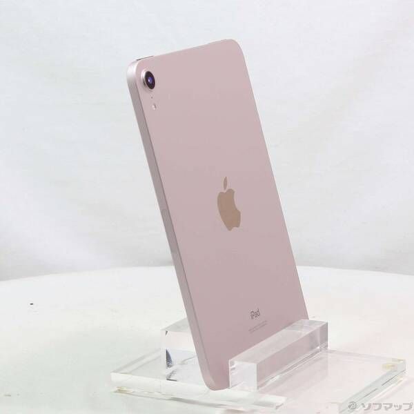 中古品〕 iPad mini 第6世代 256GB ピンク MLWR3J／A Wi-Fi【276
