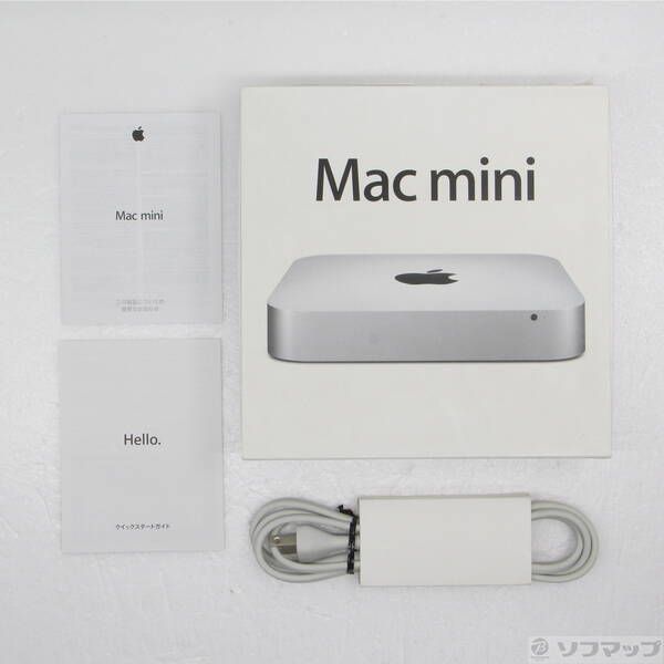 中古品〕 Mac mini Late-2012 MD387J／A Core_i5 2.5GHz 4GB HDD500GB