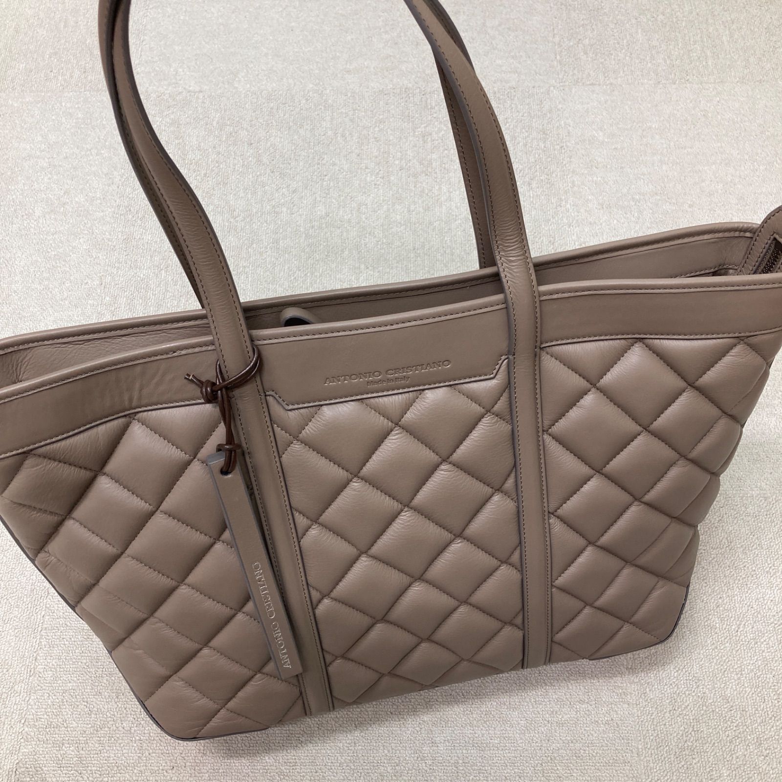 新品 ANTONIO CRISTIANO ダンテ トートバッグ トープ 大容量 - メルカリ