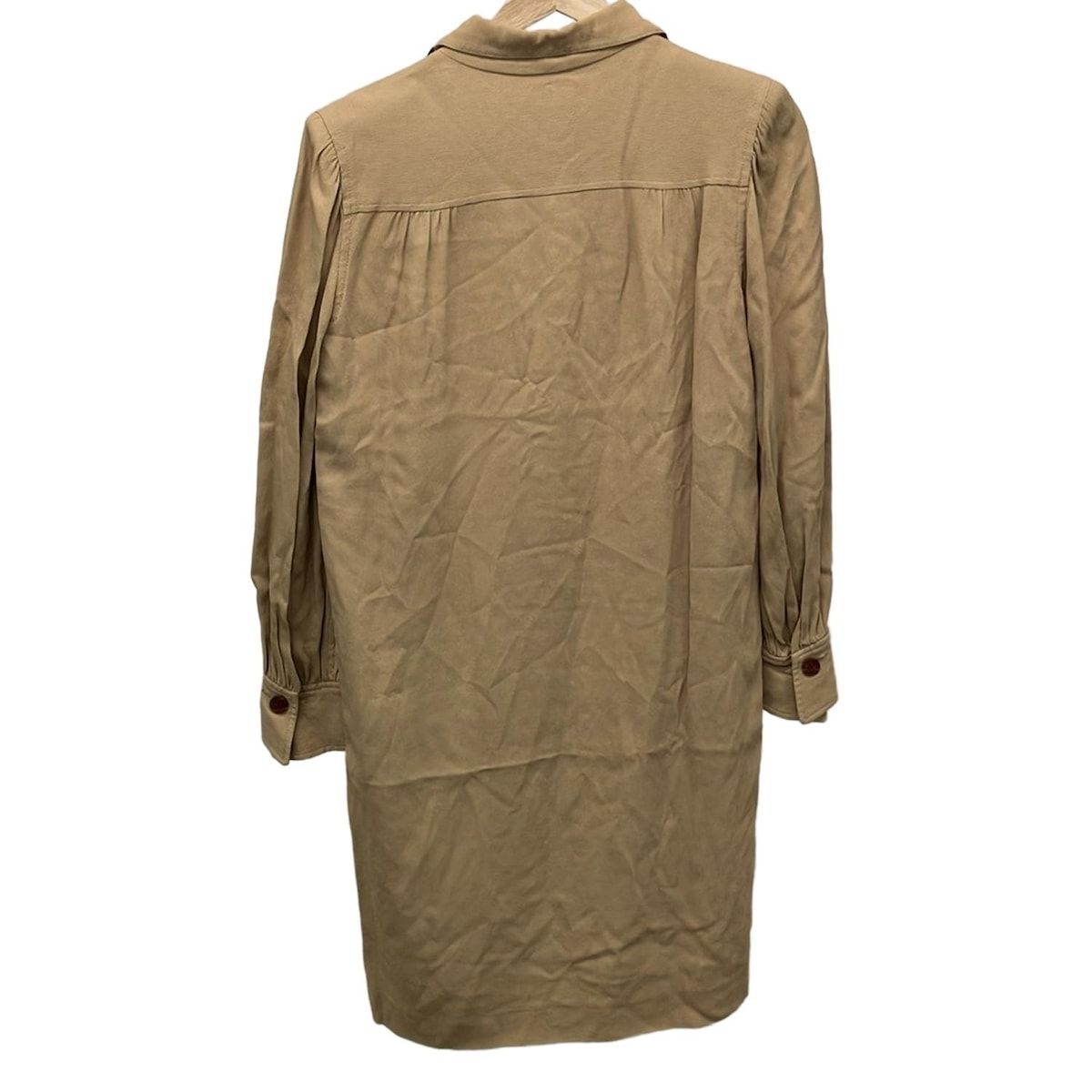 Rene♪ルネ　ベージュ　ワンピース Rene(ルネ) ワンピース サイズ9 M レディース - ライトブラウン×ダーク