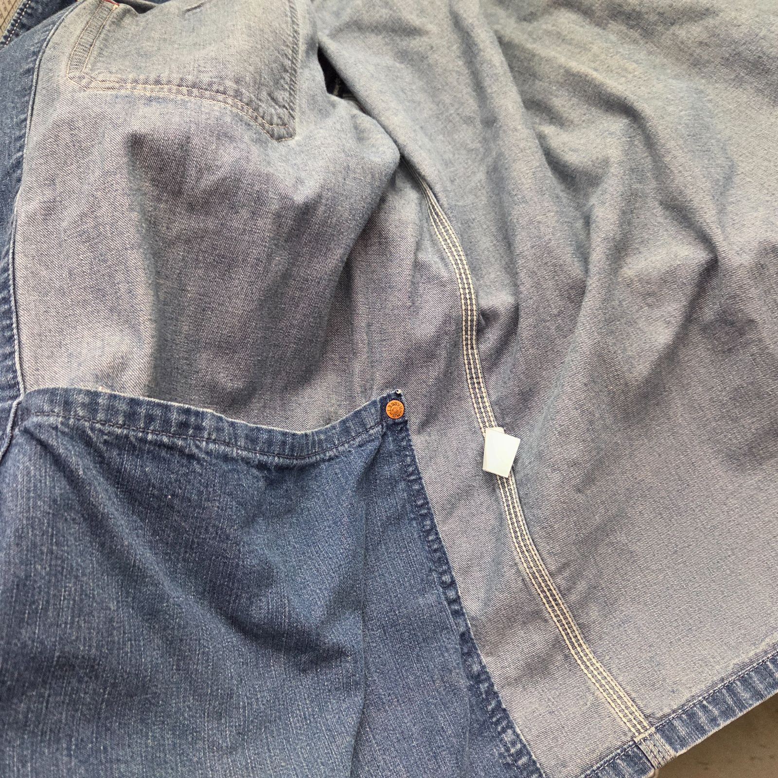 11 S00356 BLUE BLUE ブルーブルー カバーオール ARIGATO デニム L