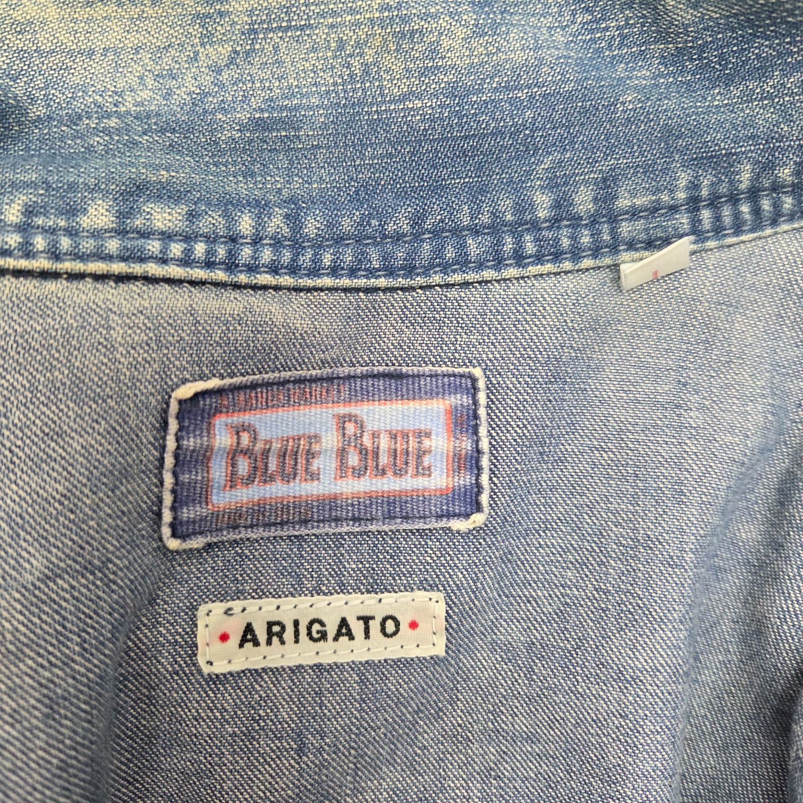 11 S00356 BLUE BLUE ブルーブルー カバーオール ARIGATO デニム L
