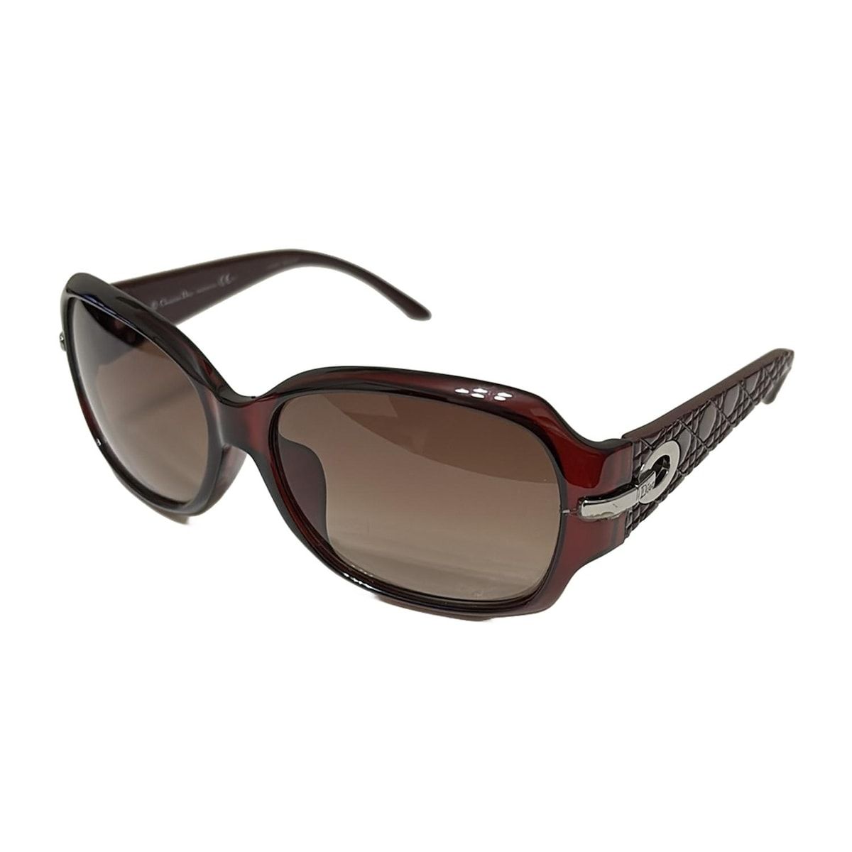 DIOR ChristianDior ディオール クリスチャンディオール サングラス I 9 FJD ダークブラウン ボルドー