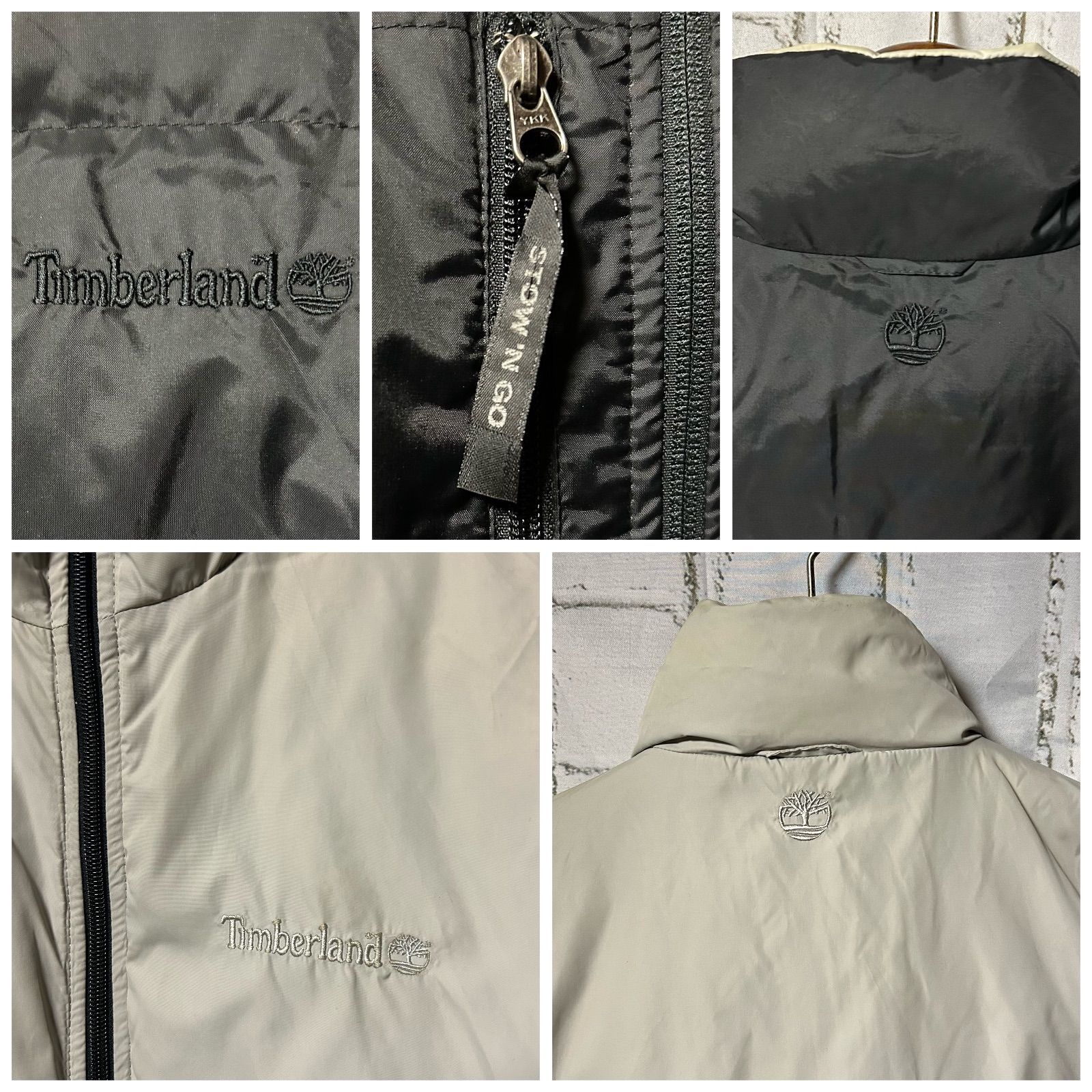 Timberland ティンバーランド 4WAY ダウンジャケット ナイロン 