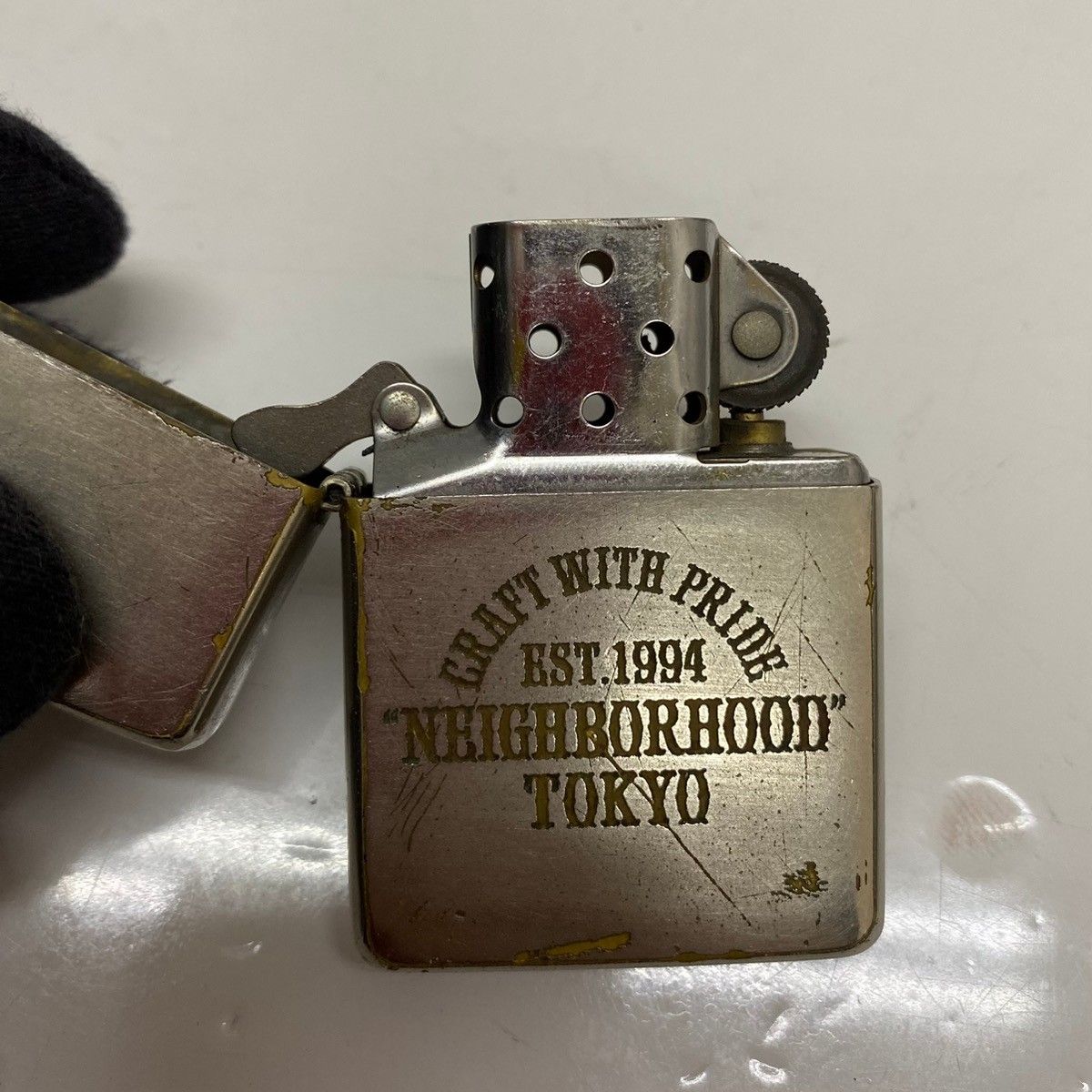 ネイバーフッド NEIGHBORHOOD ZIPPO ジッポ エイジング加工 USA製 