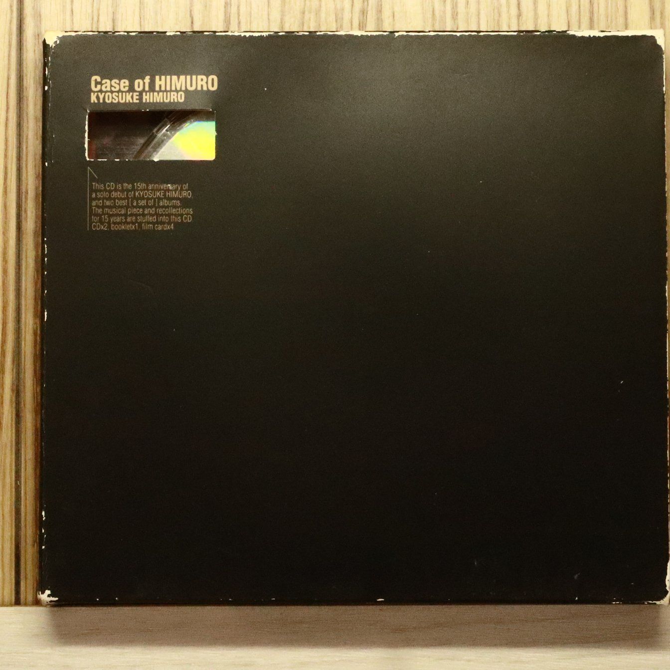 国内盤CD☆氷室京介/Kyosuke Himuro□ Case of HIMURO (初回限定盤