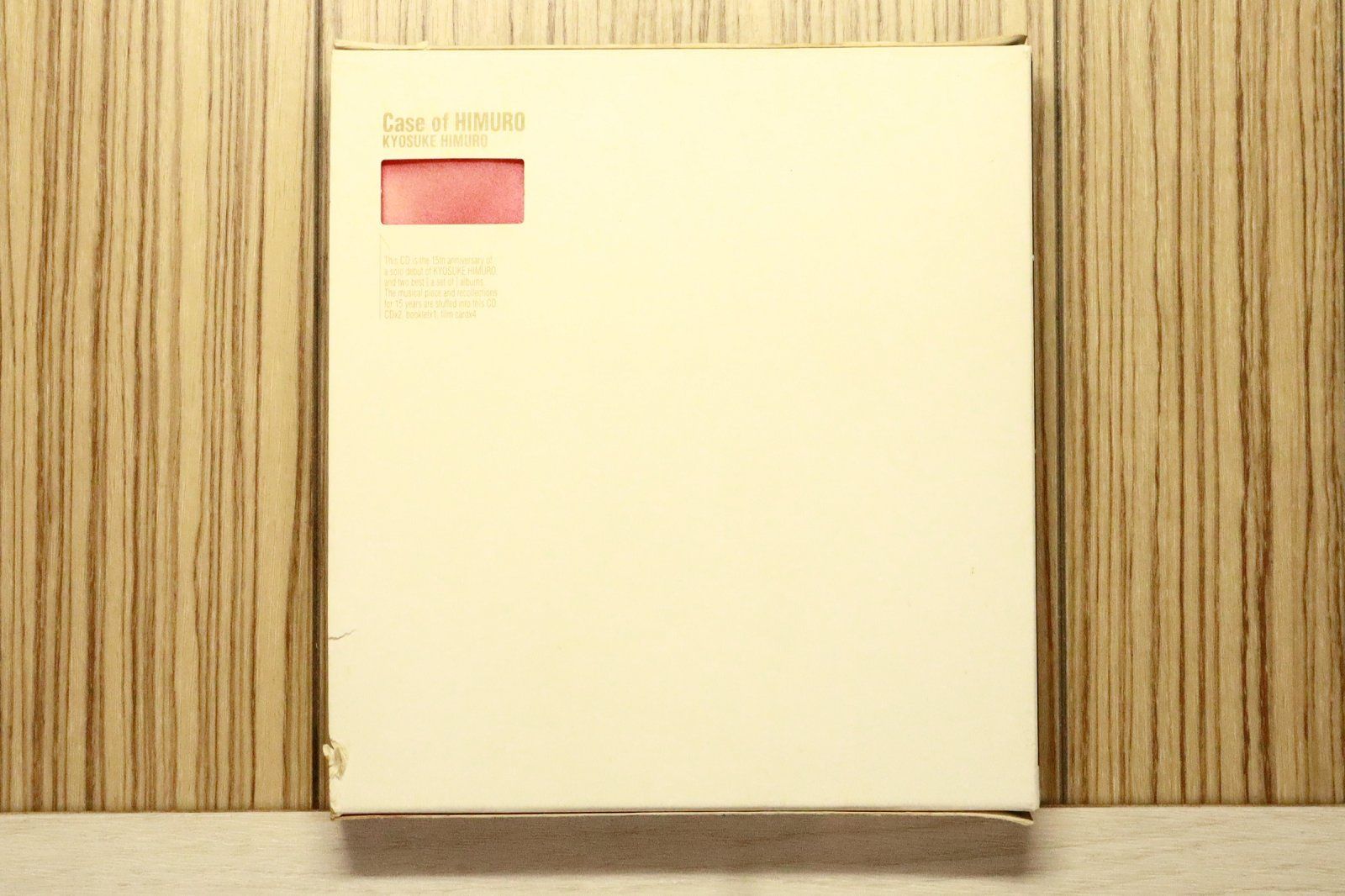 国内盤CD☆氷室京介/Kyosuke Himuro□ Case of HIMURO (初回限定盤