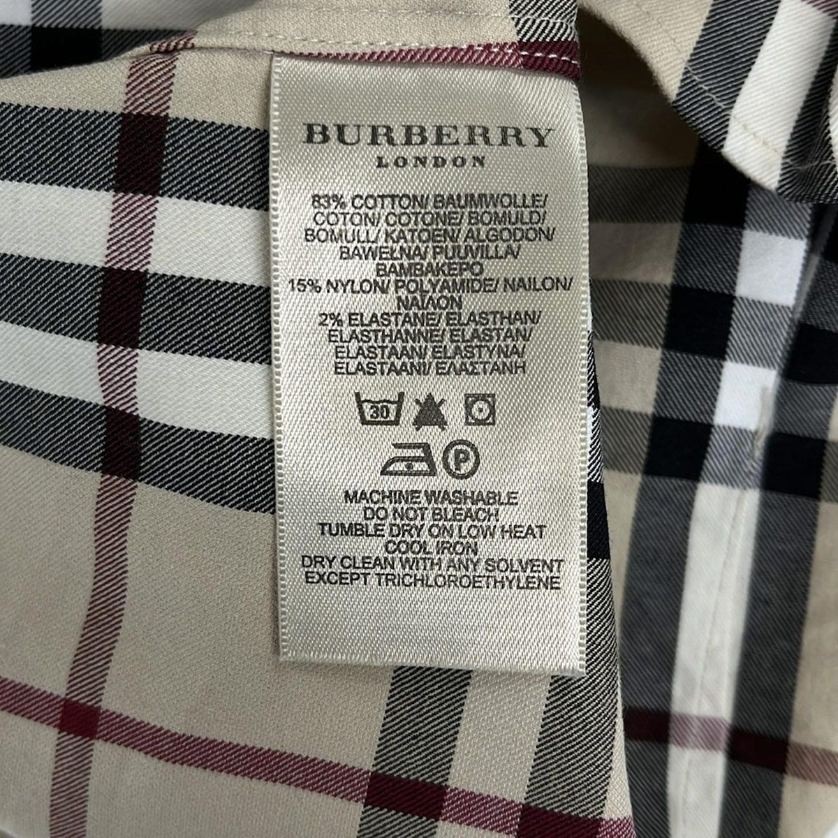 Burberry LONDON(バーバリーロンドン) 長袖シャツブラウス サイズM