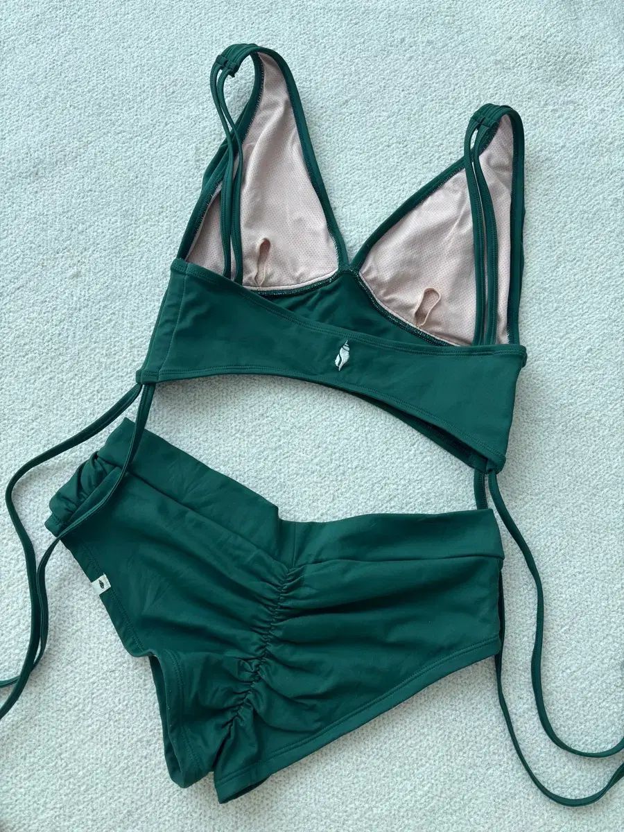 レブモン ポールダンス ウェア シェル グリーン