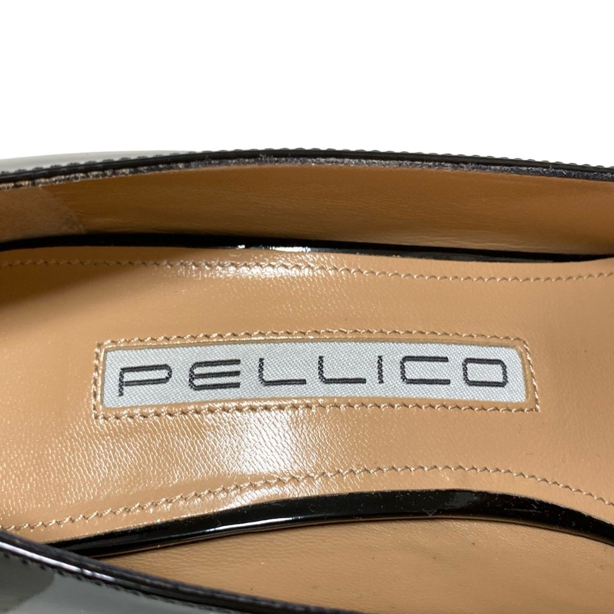 PELLICO(ペリーコ) パンプス 37 1/2 レディース - 黒 レザー - メルカリ