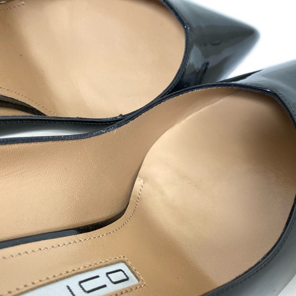 PELLICO(ペリーコ) パンプス 37 1/2 レディース - 黒 レザー - メルカリ