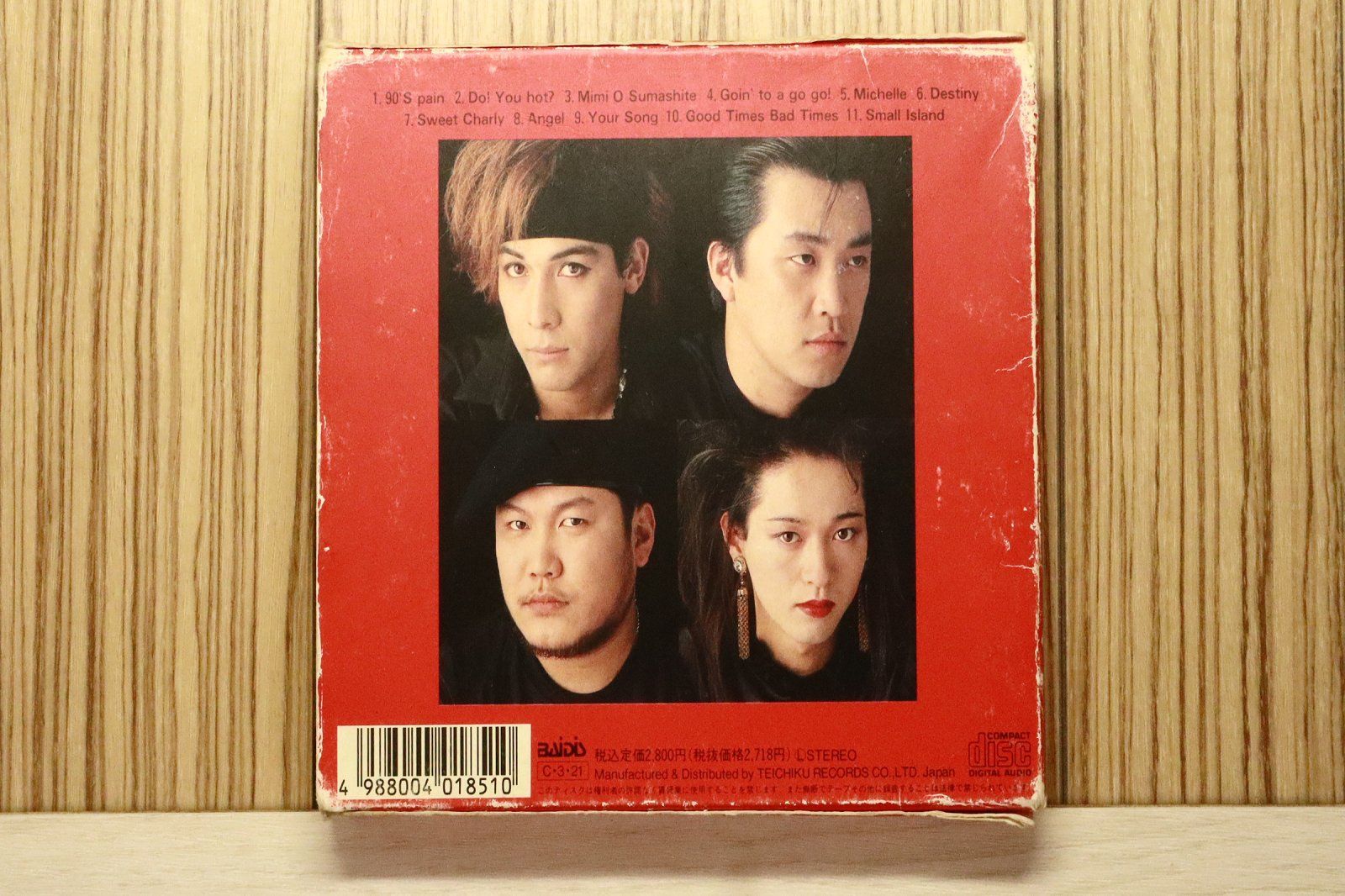 国内盤CD☆カッツェ/KATZE□ Good Times Bad Times 【TECN28010