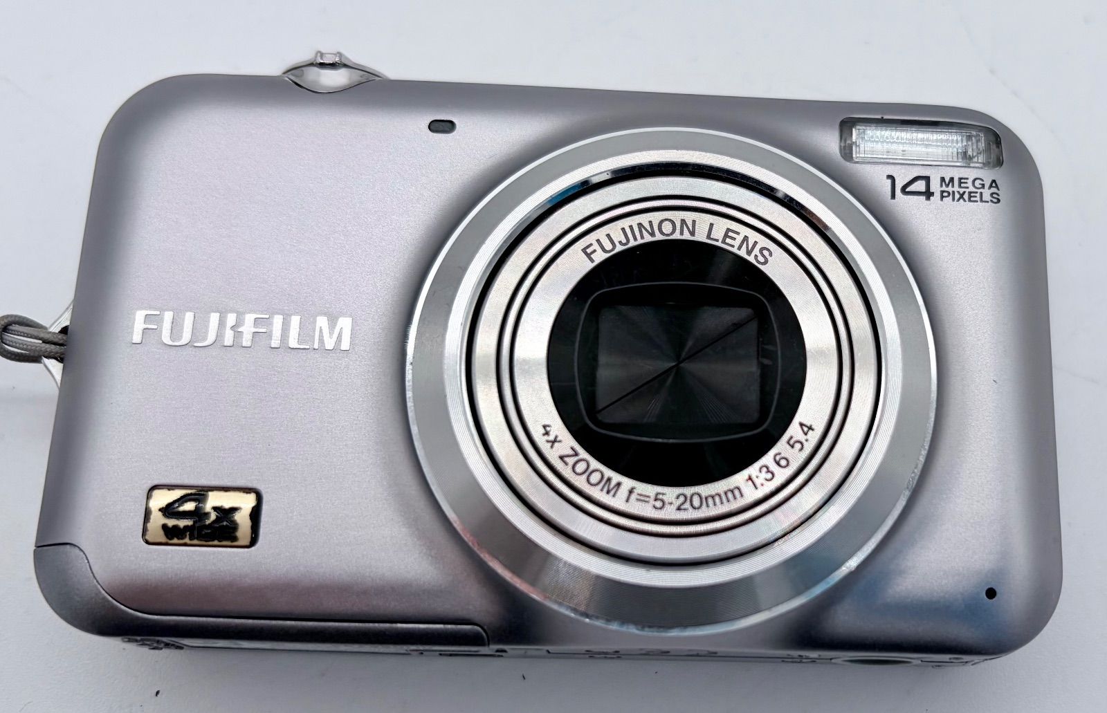 FUJIFILM FinePix JX180 シルバー ジャンク 本体＋電池付 - メルカリ