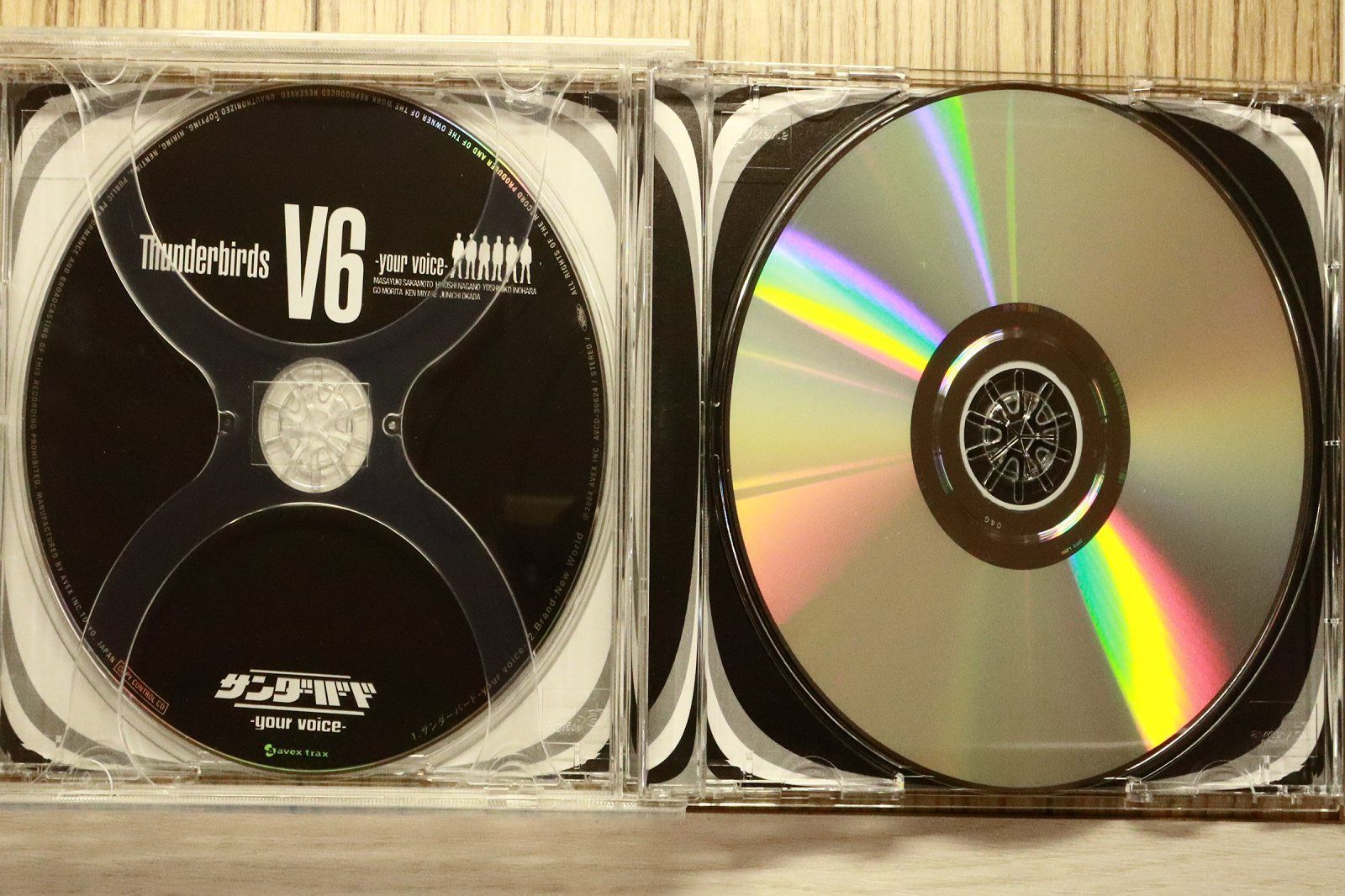 国内盤CD☆ブイシックス/V6□ サンダーバード -your voice- [CCCD+DVD