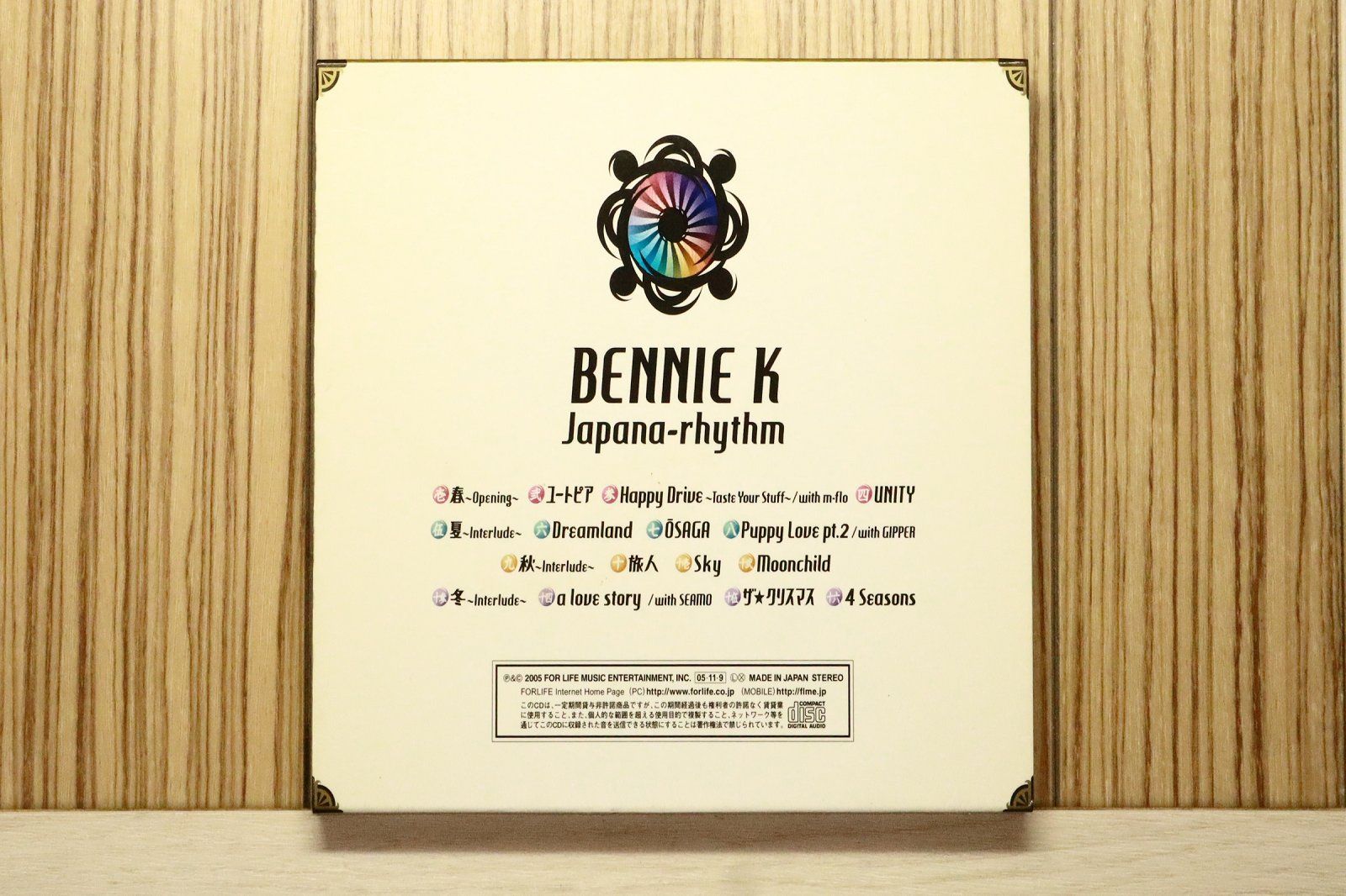 国内盤CD☆ベニー・K/BENNIE K□ Synchronicity 【FLCF4031
